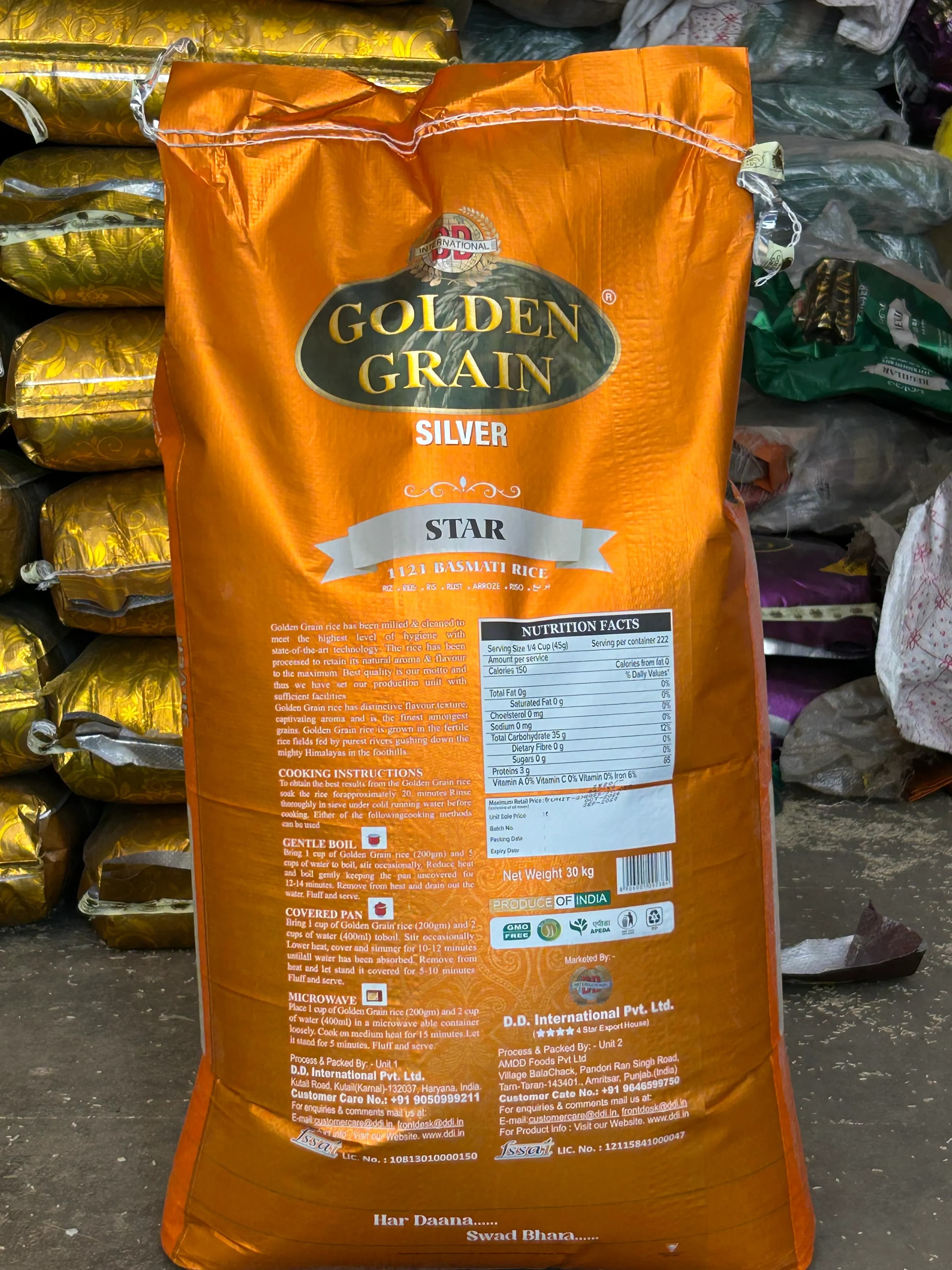 Goldengrain Masmati rice star