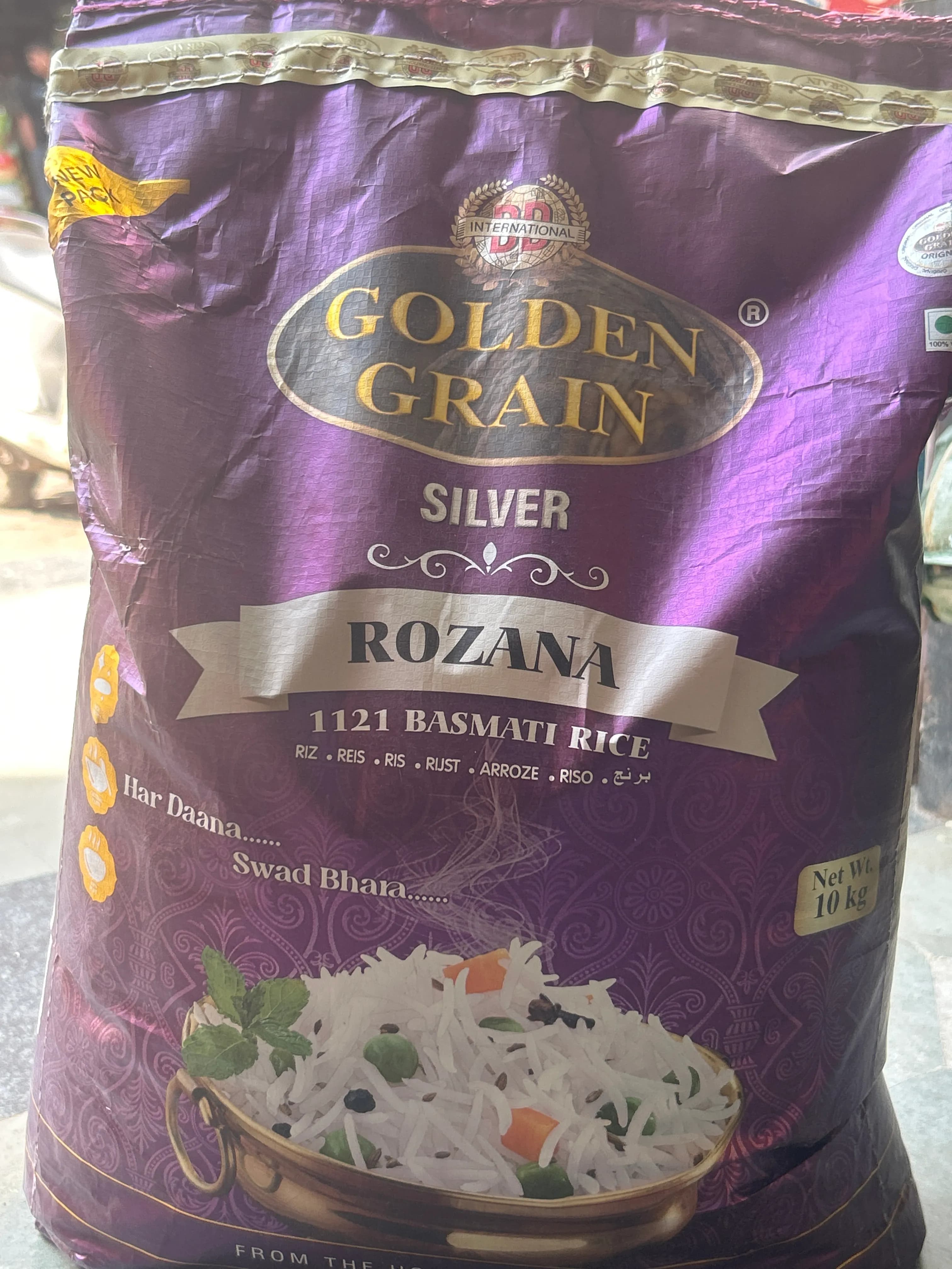 Goldengrain basmati rice Rozana